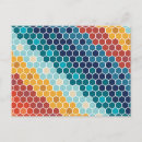 Suche nach hexagons postkarten Sechskantmuster