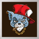 Suche nach katze mit hut poster Tier
