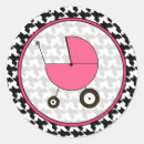 Suche nach rosa kinderwagen aufkleber Mädchen babyparty