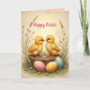 Suche nach nostalgische ostern karten Küken