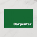 Suche nach carpenter visitenkarten Tischlerei