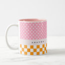 Suche nach orange polka tassen Monogramm