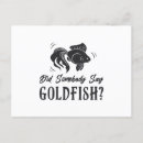 Suche nach niedliche fische postkarten Goldfisch