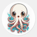 Suche nach octopus aufkleber Niedlich