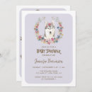 Suche nach siberian husky einladungen Babydusche