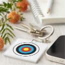 Suche nach bogenschießen schlüsselanhänger Bullseye