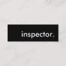 Suche nach inspektion visitenkarten Agent