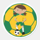 Suche nach fußballmädchen aufkleber Girl