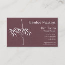 Suche nach bambus visitenkarten Massage