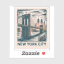 Suche nach new york city skyline aufkleber Reise