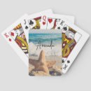 Suche nach seestern spielkarten Sandstrand