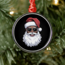 Suche nach schwarzer weihnachtsmann ornamente Passend