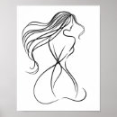 Suche nach weiße frau poster Schwarzweißkunst