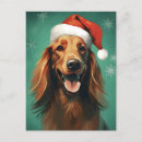 Suche nach irish setter postkarten Weihnachten