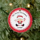 Suche nach weihnachtskinder ornamente Baby