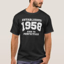 Suche nach hergestellt 1958 tshirts Geburtstag