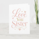 Suche nach liebe schwester karten Für sie