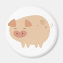 Suche nach niedliches schwein magnete Bauernhof