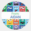 Suche nach lustige monster aufkleber Geburtstag