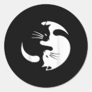 Suche nach yin yang katzen aufkleber Niedlich