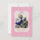 Suche nach alice im wunderland hochzeits einladungen Braut