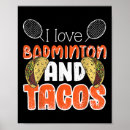 Suche nach lustige geschenkideen poster Badminton fan