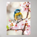 Suche nach rosa blumenmuster poster Blau