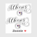 Suche nach athene aufkleber Athens