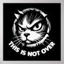 Suche nach wütende katze poster Mürrisch