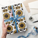 Suche nach sonnenblumen geschenkpapier Schwarz