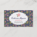 Suche nach vintages blumen visitenkarten Land