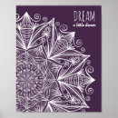 Suche nach lila mandala poster Modern