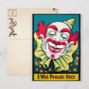 Suche nach gruseliger clown postkarten Beängstigend