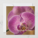 Suche nach orchideen blume einladungen Personalisiert