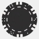 Suche nach poker chip aufkleber Schwarz