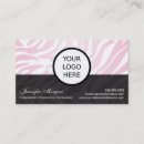 Suche nach rosa zebramuster visitenkarten Zebradruck