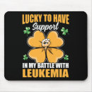 Suche nach vierblättriges kleeblatt mousepads Leukämie