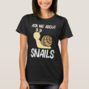 Suche nach niedliche schnecke tshirts Für