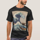 Suche nach hokusai welle tshirts Vintag