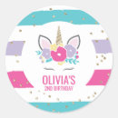 Suche nach unicorn birthday aufkleber Einhornkleber
