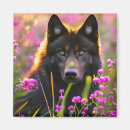 Suche nach schwarzer wolf magnete Wölfe