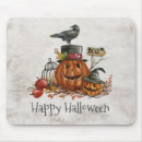 Suche nach schwarzer rabe mousepads Halloween