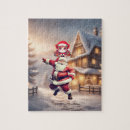 Suche nach santa claus puzzle Weihnachtsabend