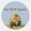 Suche nach grizzlybären aufkleber Tragen