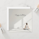 Suche nach yoga geburtstag karten Frau