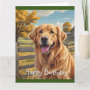 Suche nach golden retriever geburtstag karten Retriefe
