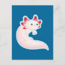 Suche nach axolotl postkarten Kawaii