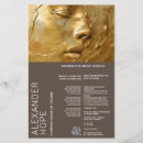 Suche nach haar und make up flyer Maskenbildner