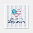 Suche nach blaue herzen servietten Babyparty