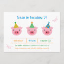 Suche nach kleines schwein einladungen Drei kleine schweine